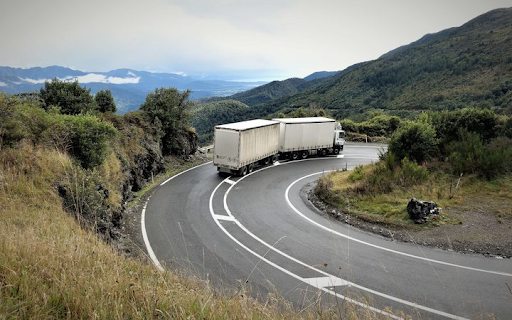 Trucks the only vehicles on the road in Level 4 Lockdown